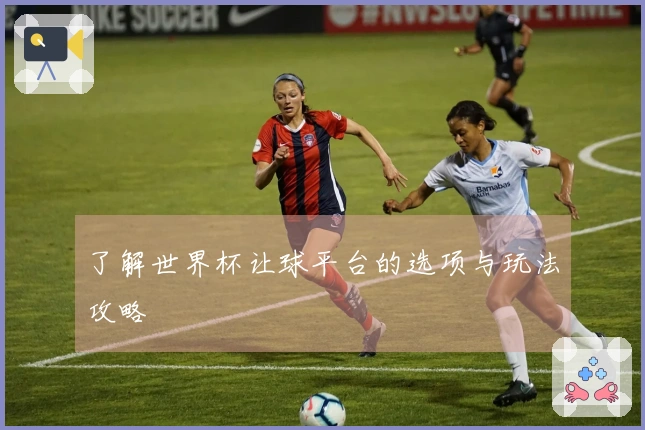 了解世界杯让球平台的选项与玩法攻略